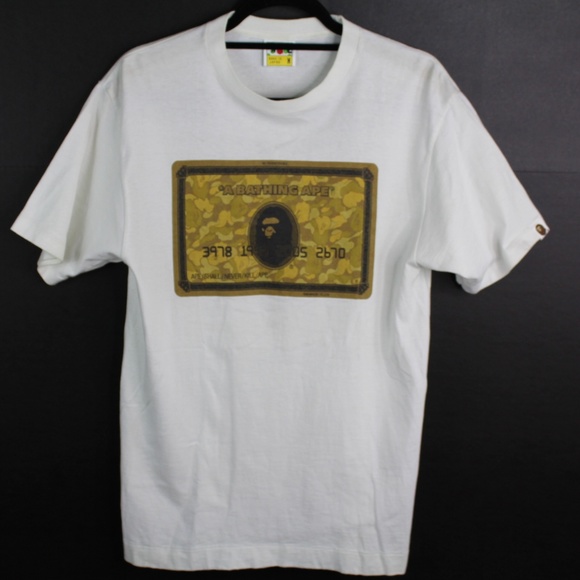 Bape Other - Vintage Bathing Ape Bape Amex Credit Card Shirt